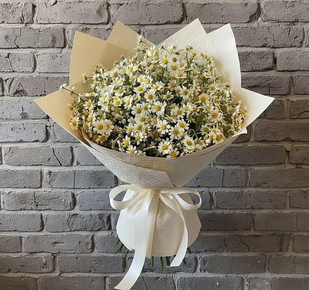 Букет цветов из: Ромашки в Трубичино