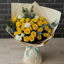 Букет цветов из:  Розы #REPLACE_PRED# Трубичино