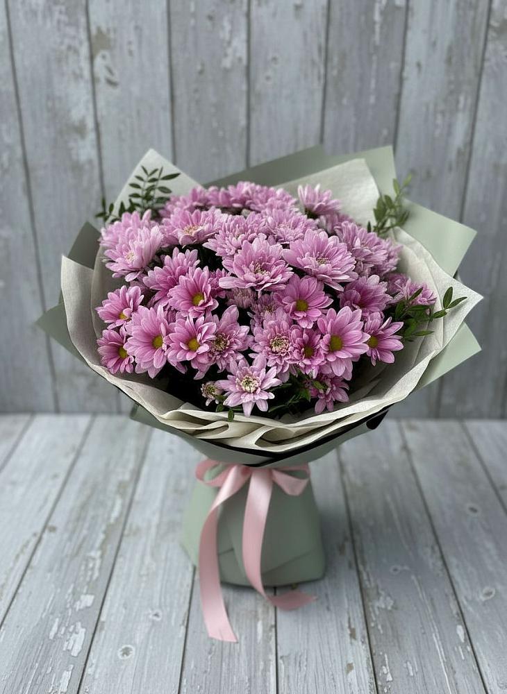 Букет цветов из: Хризантемы в Трубичино