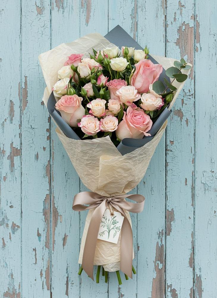 Букет цветов из: Розы в Трубичино