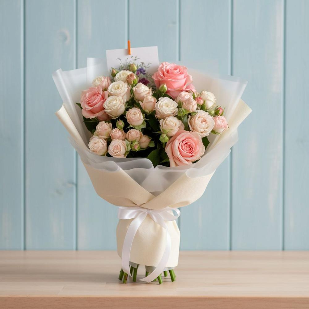 Букет цветов из: Розы в Трубичино