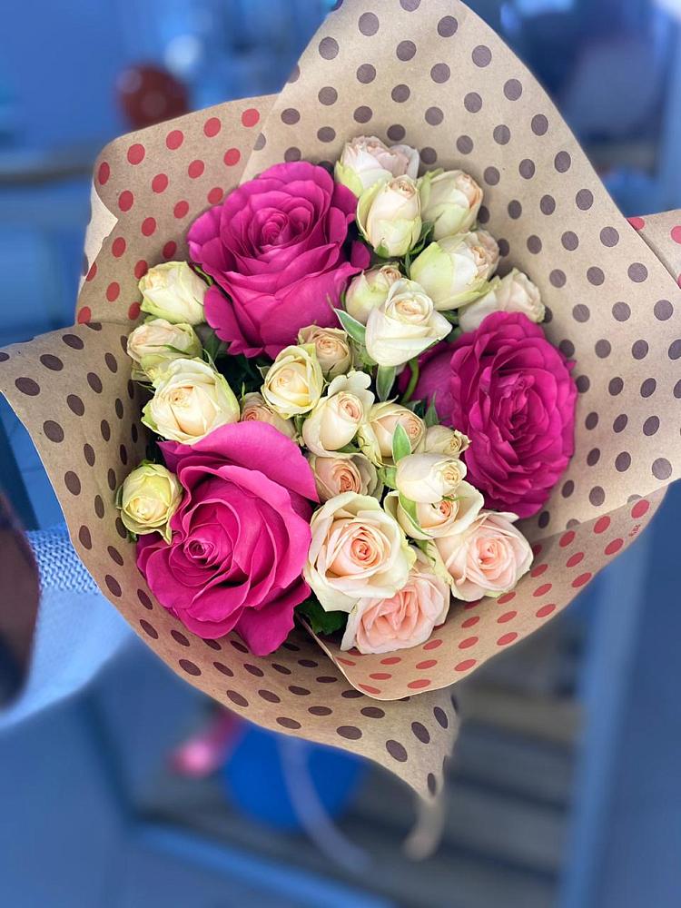 Букет цветов из: Розы в Трубичино