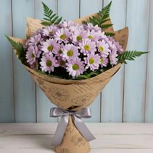 Букет цветов из:  Хризантемы в Трубичино