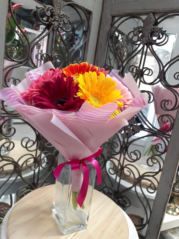 Букет цветов из: Герберы в Трубичино