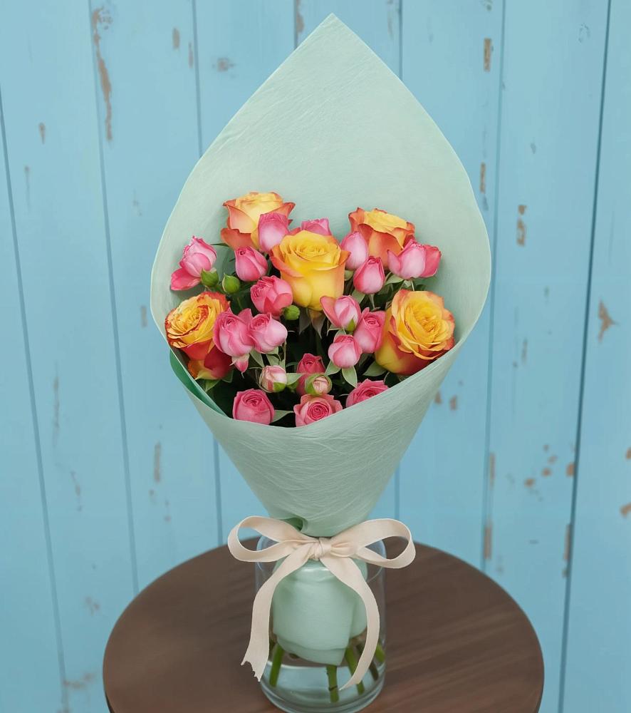 Букет цветов из: Розы в Трубичино