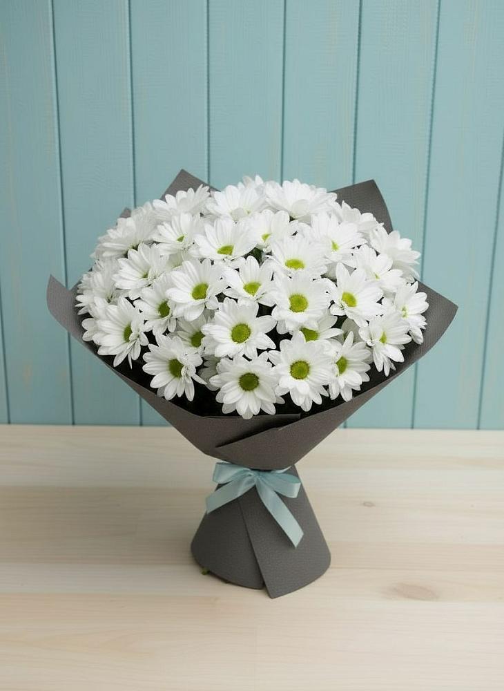 Букет цветов из: Хризантемы в Трубичино