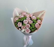 Букет цветов из:  Розы и Хризантемы в Трубичино