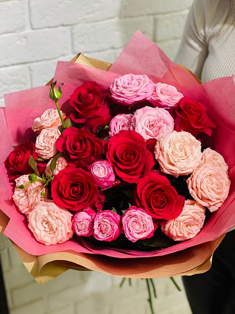 Букет цветов из: Розы в Трубичино