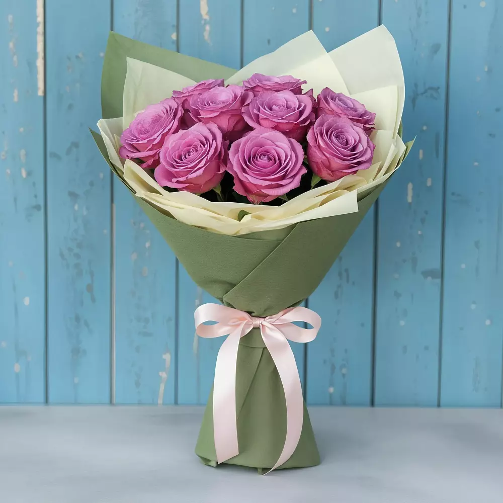 Букет Розы Фёрст Леди в Трубичино