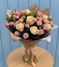 Букет цветов из:  Розы #REPLACE_PRED# Трубичино