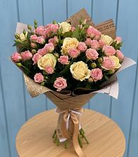 Букет цветов из:  Розы в Трубичино