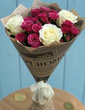 Букет цветов из:  Розы #REPLACE_PRED# Трубичино