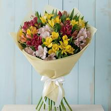 Букет цветов из:  Альстромерии в Трубичино
