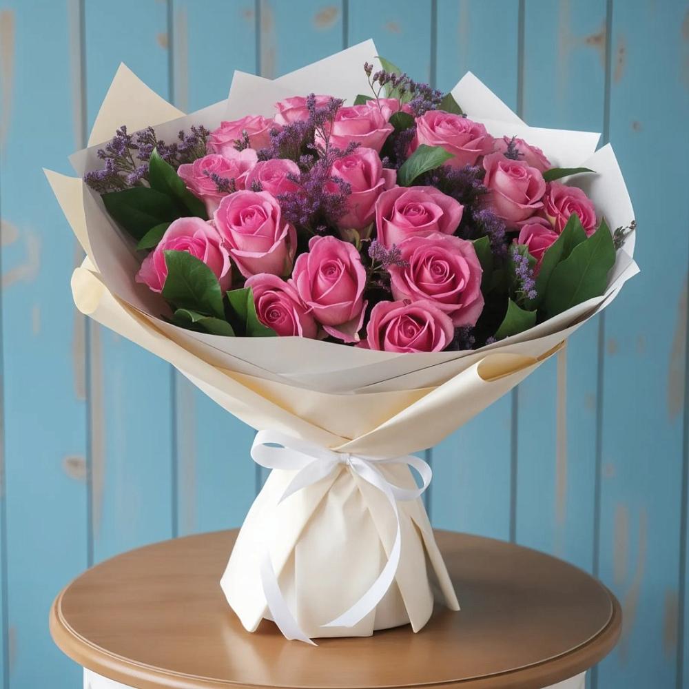 Букет цветов из: Розы в Трубичино