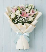 Букет цветов из:  Лилии в Трубичино