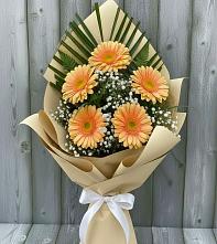 Букет цветов из:  Герберы в Трубичино