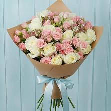 Букет цветов из:  Розы в Трубичино